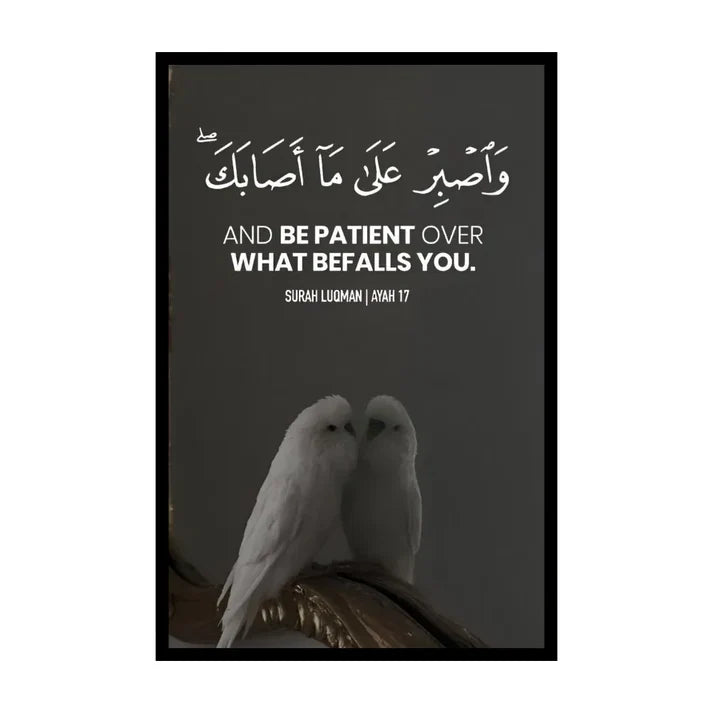 Blessings of the Quran | Collection of 4 Inspiring Verse Frames