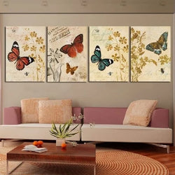 Wall decor frame wooden sticky tile frame size 8x11 inches