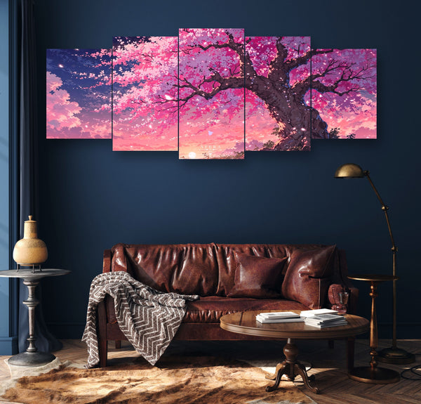 5 pcs Tree Wall Frame